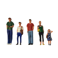 Hermoli Personnages debouts 1:100 peints