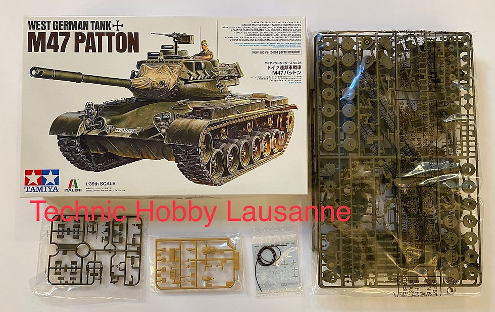 Miniature : Tamiya West German Tank M47 Patton 1:35 TAM37028