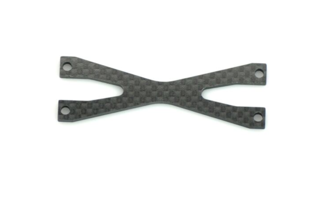 411279 Serpent Motor pod backplate carbon S120LTX