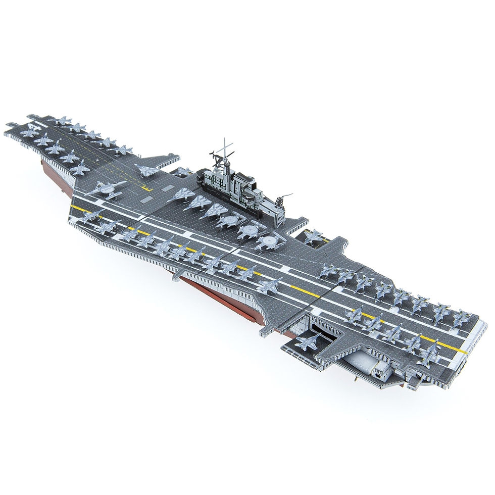 Miniature : Maquette de Porte Avions USS MIDWAY Metal earth PS2003
