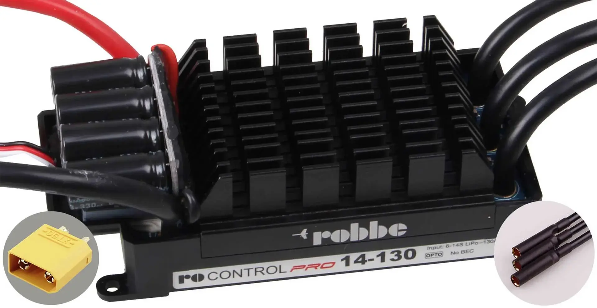 Robbe Controleur Brushless RO-Control Pro 14 - 130(160)A OPTO 8717