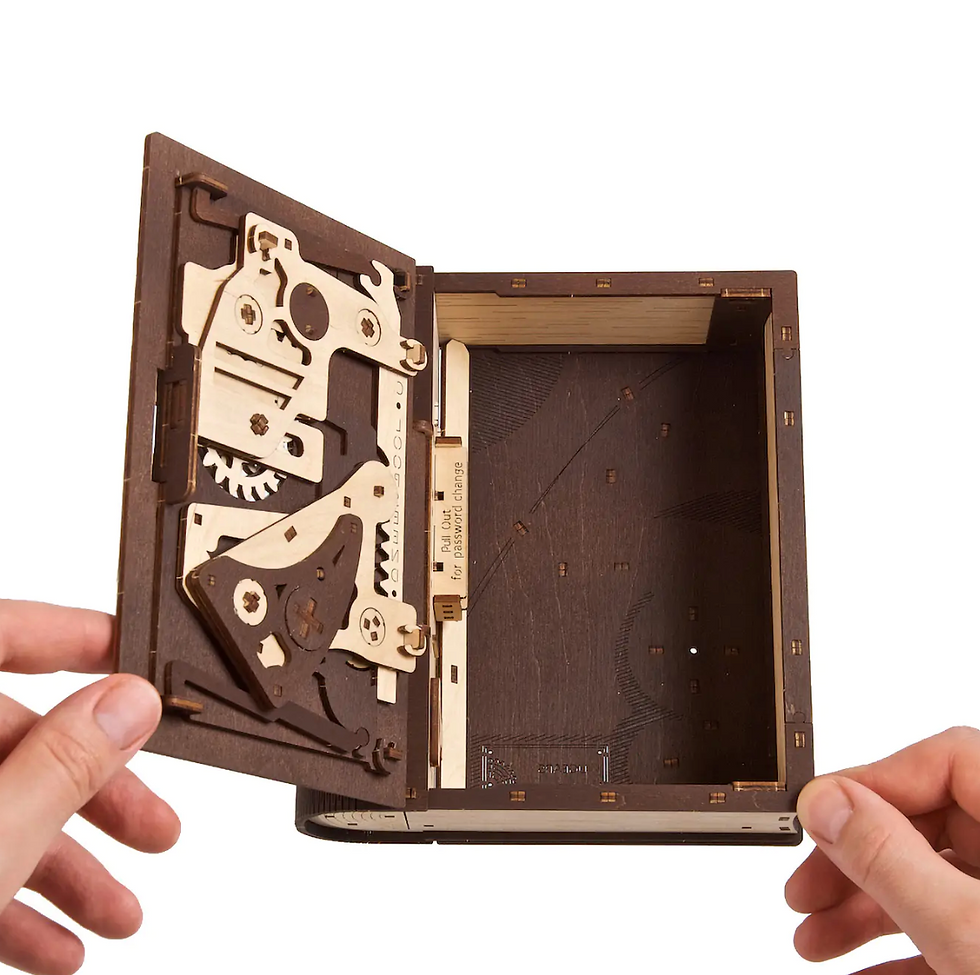 Miniature : Livre des secrets – Puzzle 3D en bois UGE 70265 maquette en bois bricolage fille