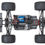 Miniature : véhicule radio commandé 4x4 buggy Traxxas Monster Truck E-Revo Brushless 4WD EP RTR