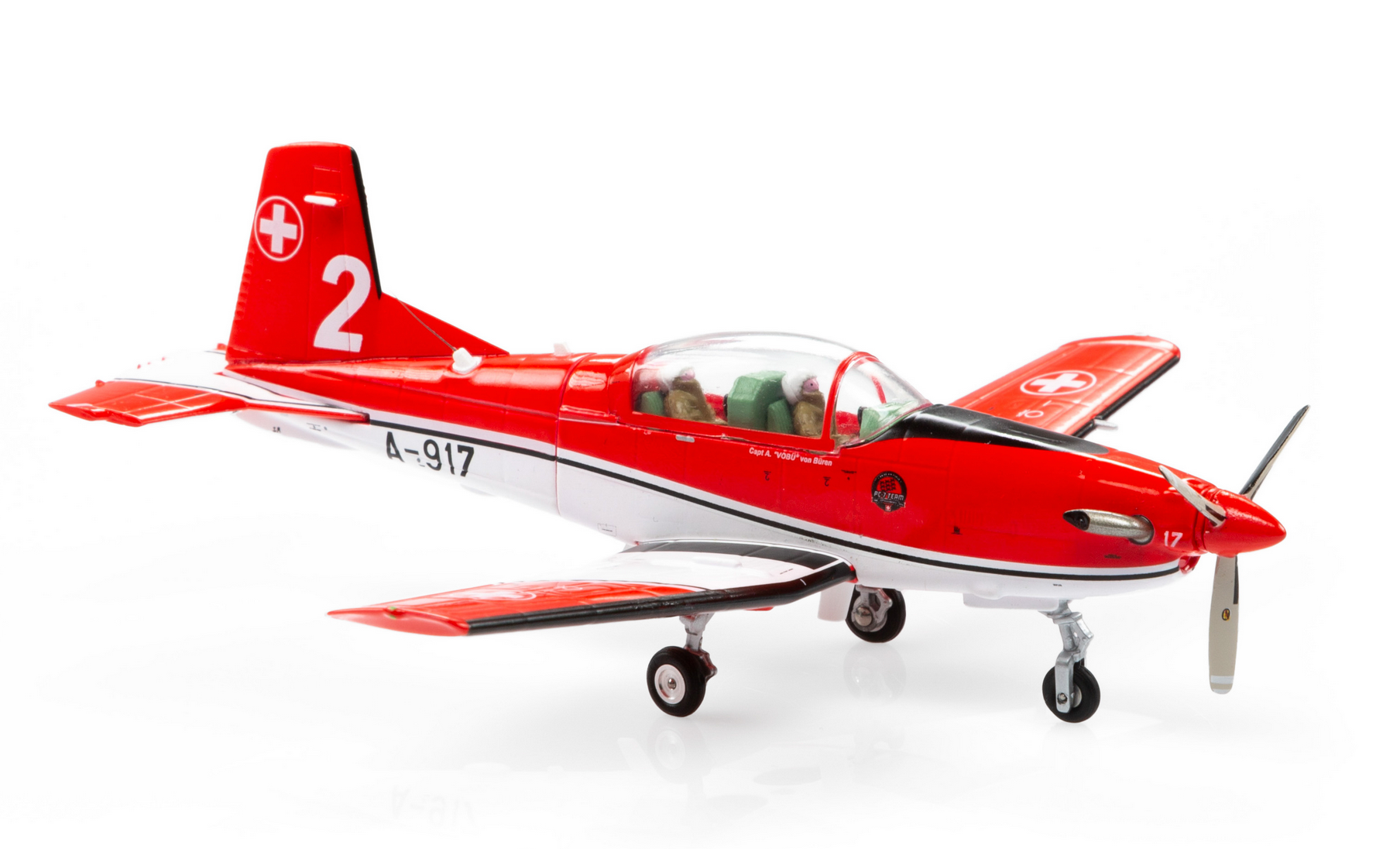ACE collectors edition Pilatus PC-7 A-912 PC-7-Team Nr.2 1:72