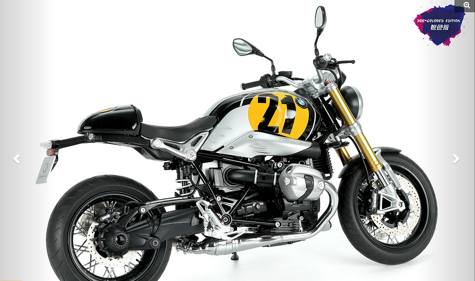 Miniature : BMW R nineT  MENG 1/9 MT 003