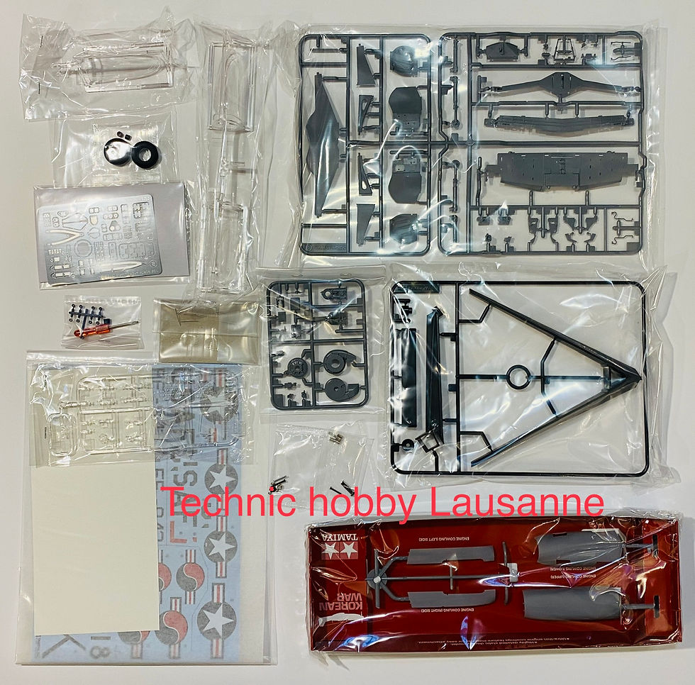 Miniature : Tamiya North American F-51D Mustang Korean War 1/32 TAM60328