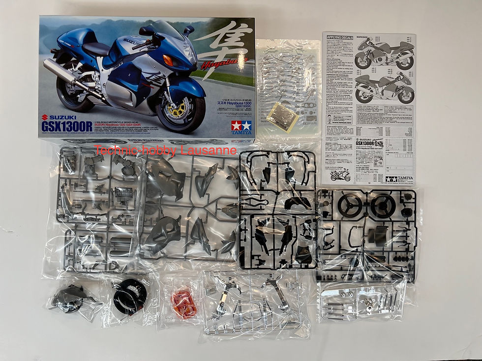Miniature : Tamiya Suzuki GSX1300R Hayabusa 1/12 TAM 14090