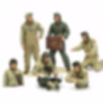 Tamiya U.S Tank Crew Set (European Theater) 1/35 TAM 35347