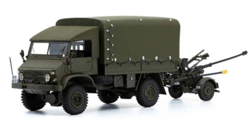 ACE collectors edition Unimog S 404 mit L Flab 54 en Résine 1:43