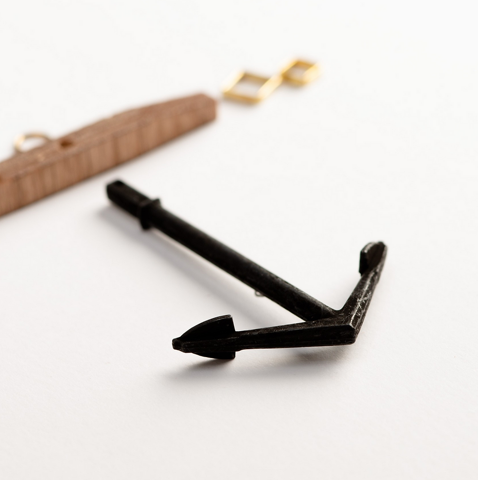 Miniature : Amati Ancres espagnoles en métal 40mm AMA 4015/40