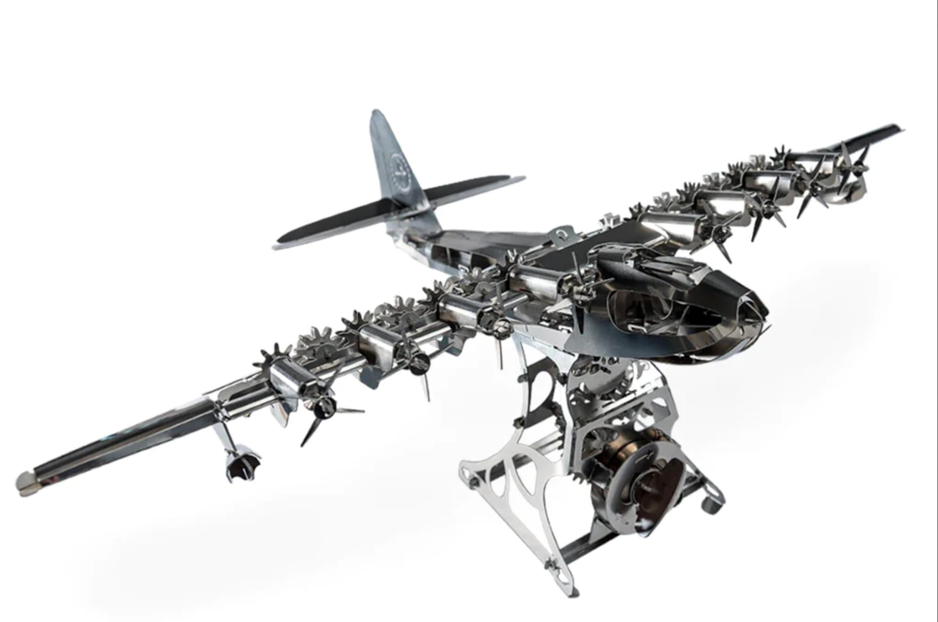 Time for machines maquette en avion Heavenly Hercules en métal à monter T4M38018