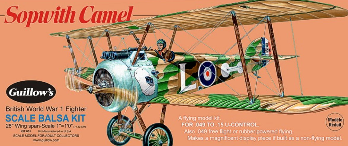 Sopwith Camel Guillow's KIT 801