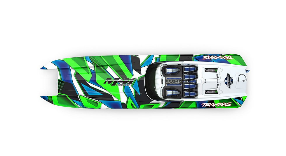Miniature : Bateau Traxxas M41 CAT 1030mm 1:10 EP RTR