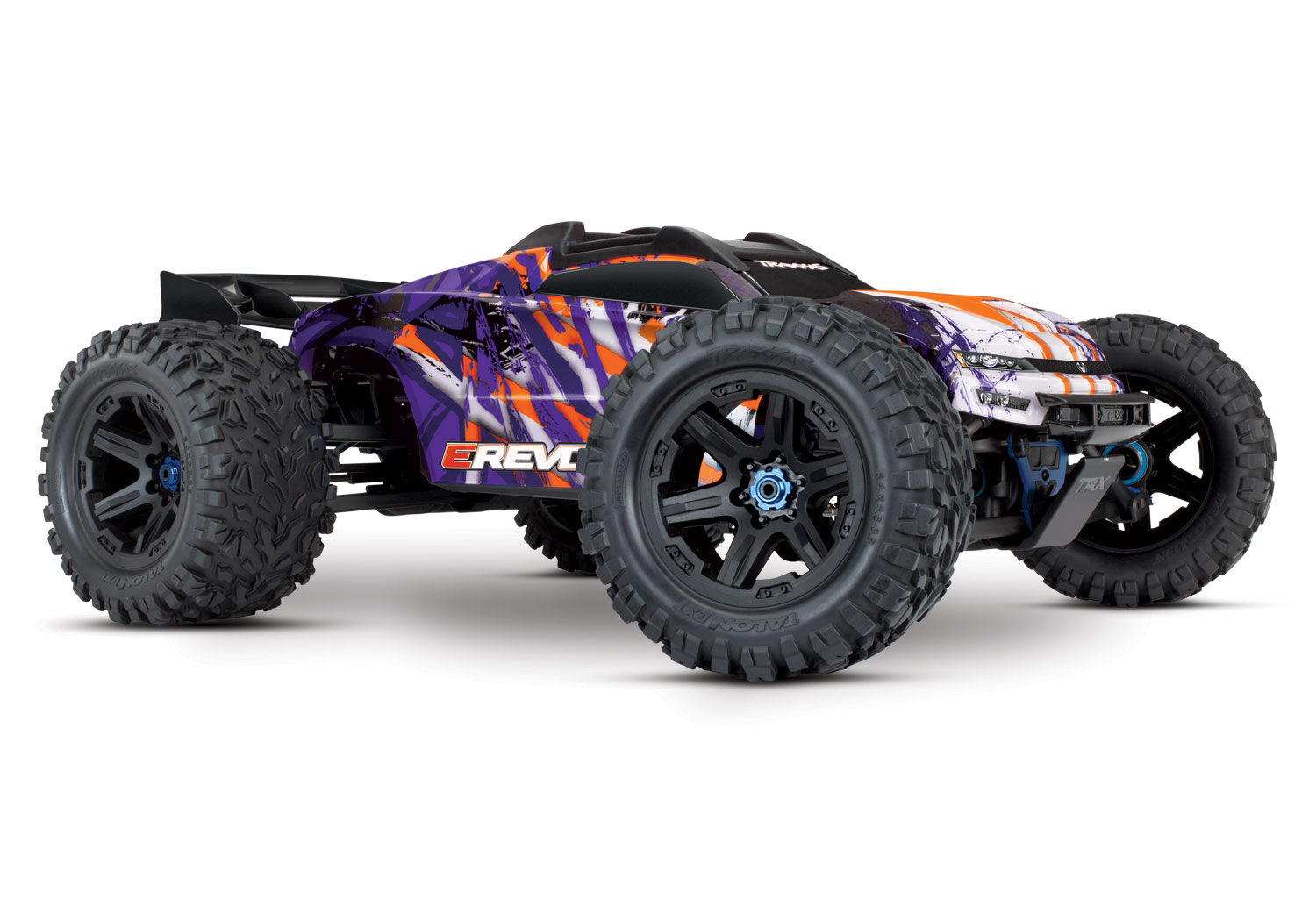 véhicule radio commandé 4x4 buggy Traxxas Monster Truck E-Revo Brushless 4WD EP RTR
