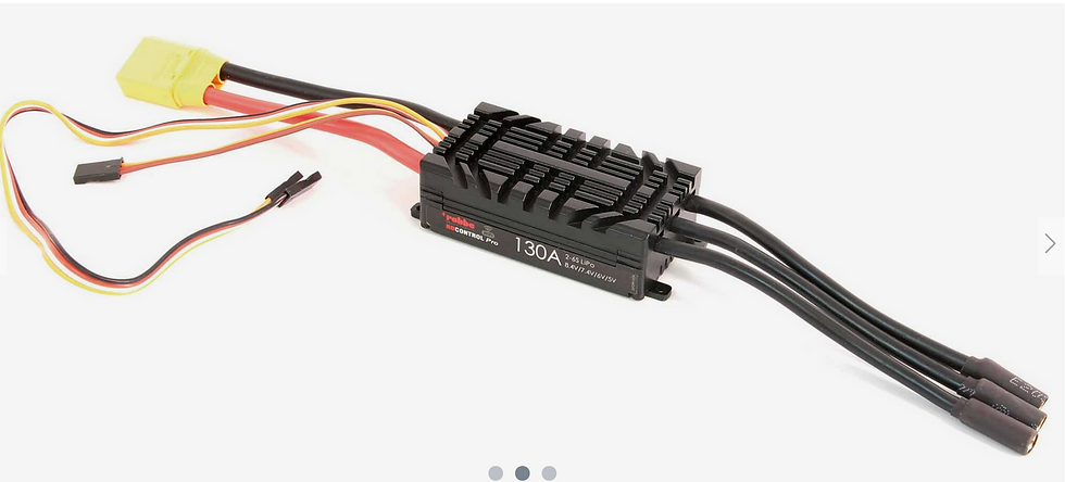 Miniature : Robbe Modellsport RO-CONTROL PRO WIFI 2-6S 130A HV-BEC XT-90 / 5mm