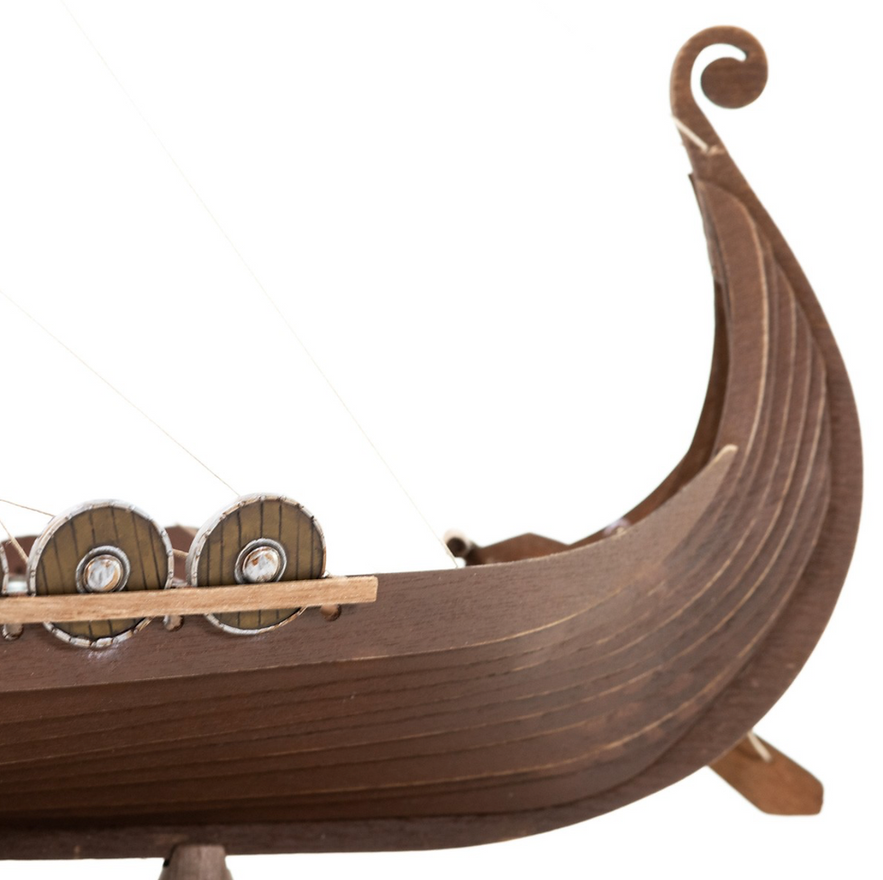 Miniature : Maquette de bateau Viking à construire en bois Drakkar AMATI B1406/01
