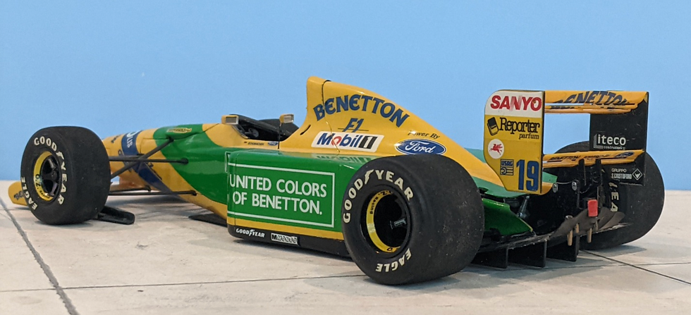 Miniature : Tamiya Benetton Ford B192 1/20 TAM 20036