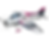 RC Factory Synergy avion F3P "Superlite Series" (décoration rose) S28 indoor f3p epp