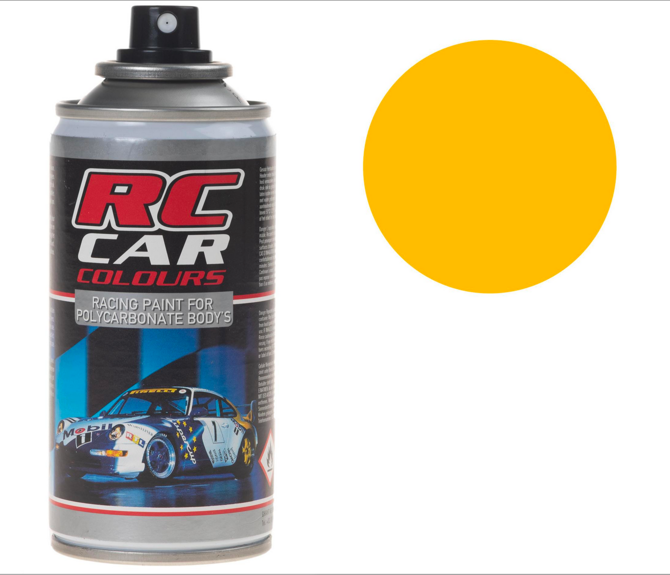 Spray Bonus Jaune Pour Lexan Polycarbonate Rc Car 150ml 019