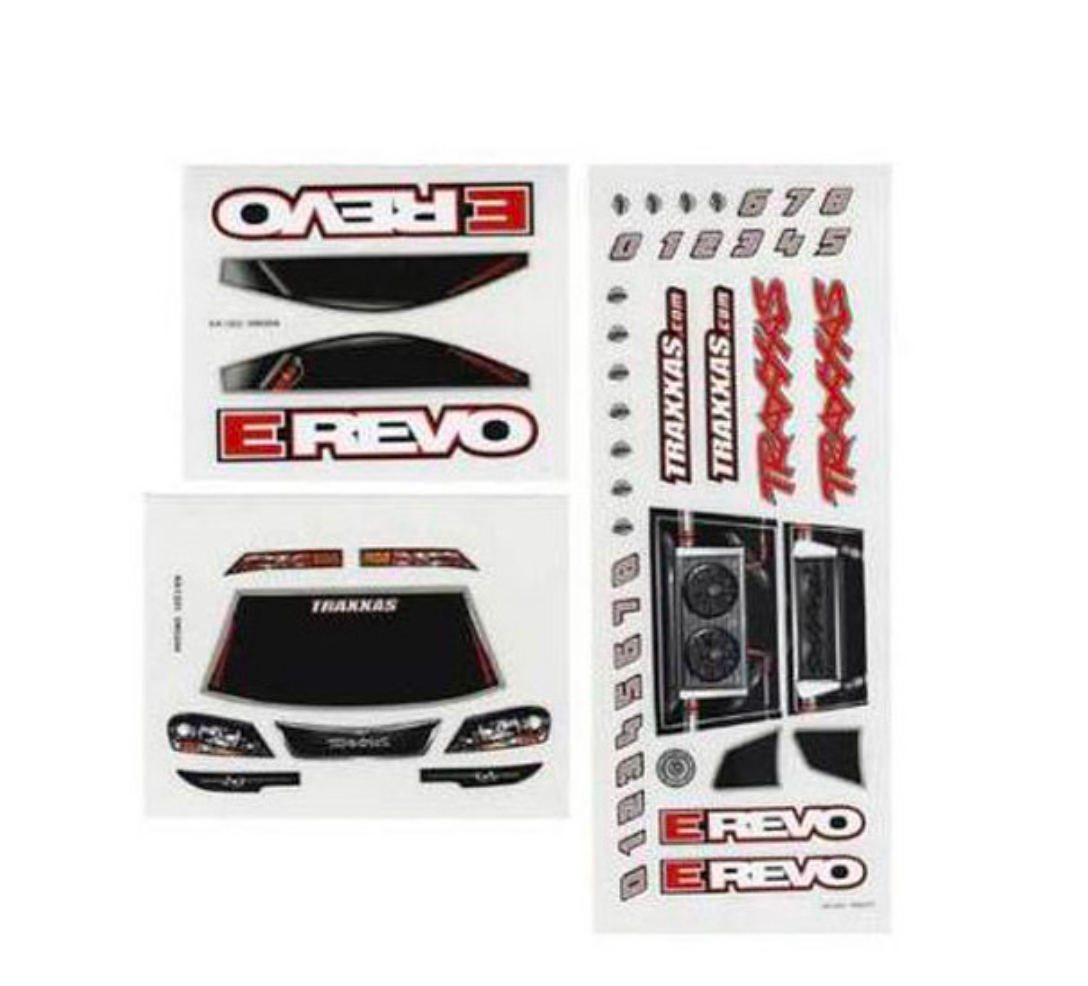 Traxxas Stickers E-revo 1/16 TRX7114