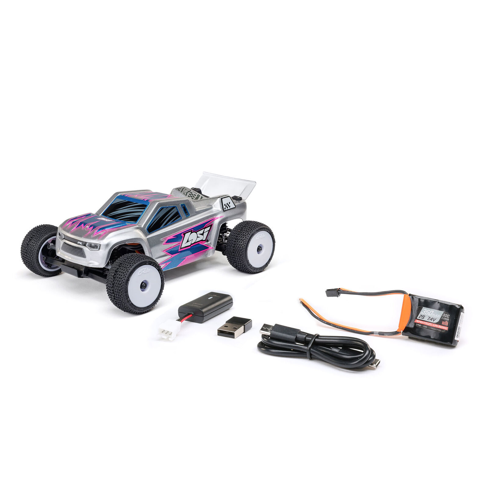 Losi 1/28 Micro-T 2S 2WD RTR Stadium Truck