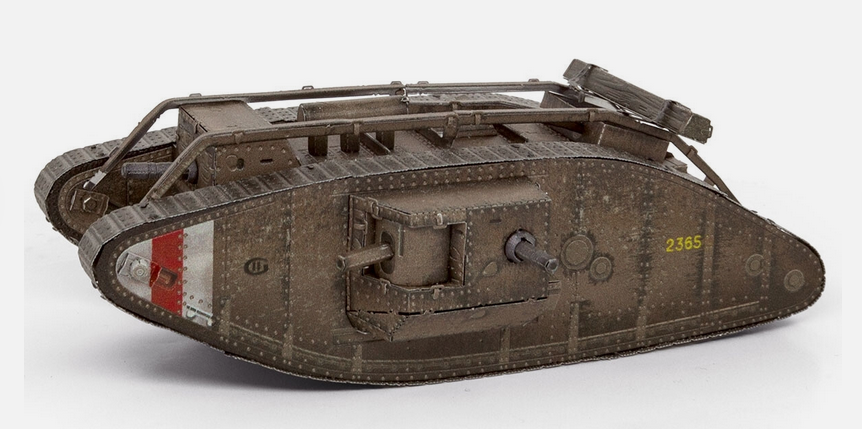 Miniature : Tank Metal earth Britich Mark IV ME1022