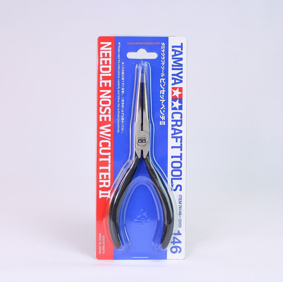 Miniature : Pince à long bec de haute qualité Tamiya 74146 accessoire modelisme rc et maquette outil gundam