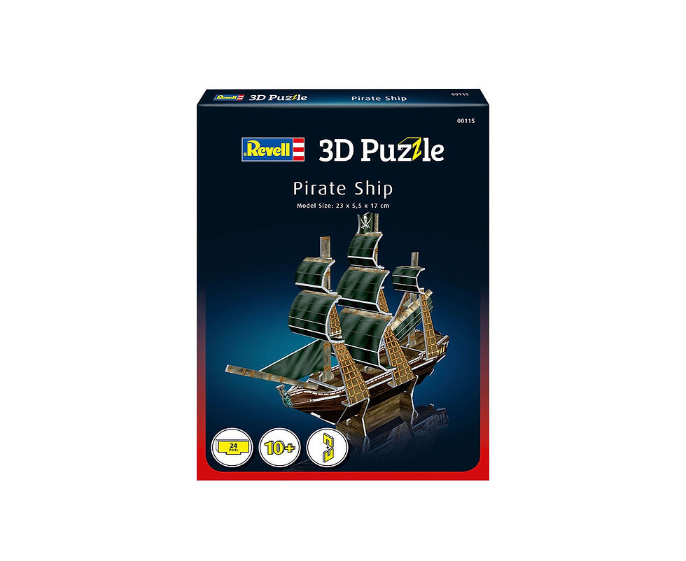Miniature : Revell 3D Puzzle Pirate Ship REV00115