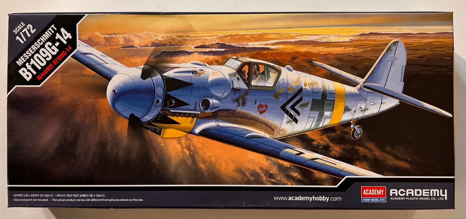 Academy Messerschmitt Bf109G-14 1/72 ACA 12454