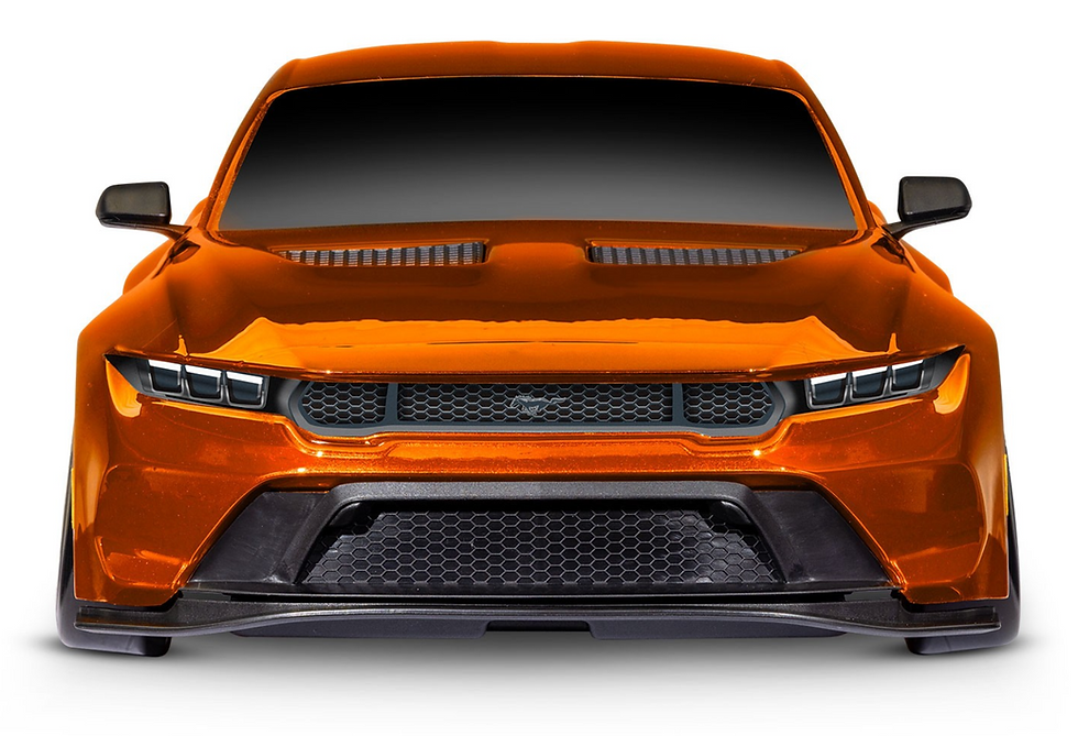 Miniature : Traxxas Drift 4TEC 2.0 Ford Mustang 1:10 2WD Orange voiture drift