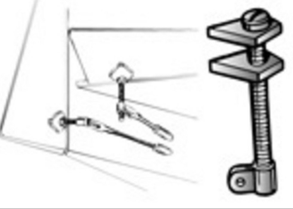 Miniature : DuBro guignols Adjustable Control Horns (2 pièces) - DUB  493