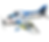 RC Factory Synergy avion F3P "Superlite Series" (décoration bleu) S27 avion indoor f3p en epp