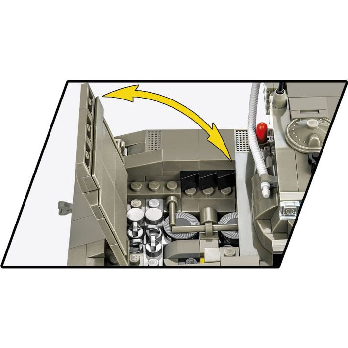 Miniature : Construction à brique Merkava Mk. 1/2 Cobi 2621, lego, maquette à construire, modélisme