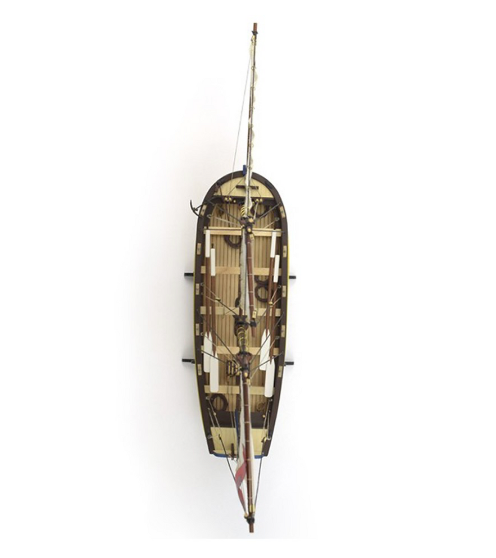 Miniature : Chaloupe HMS Endeavour's Longboat, maquette à construire en boisARTESANIA LATINA 19005