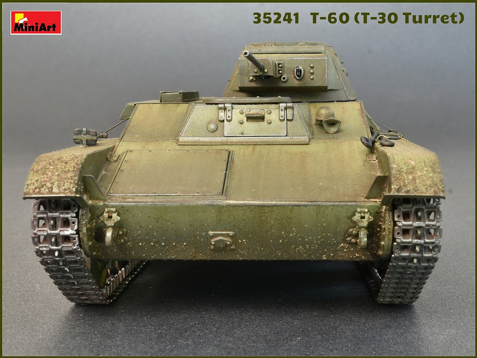 Miniature : MiniArt T-60 T-30 TURRET 1/35 MIN35241