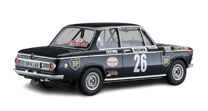 Miniature : Hasegawa BMW 2002 ti "1971 Monte-Carlo Rally" 1/24 HAS 20540