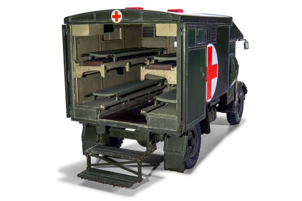 Miniature : British Army Austin K2/Y Ambulance A1375