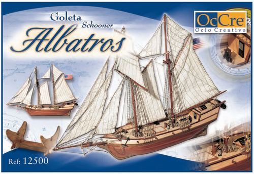 Occre 12500 Albatros, Goélette by, black Occre 12500 Albatros, Goélette by, black