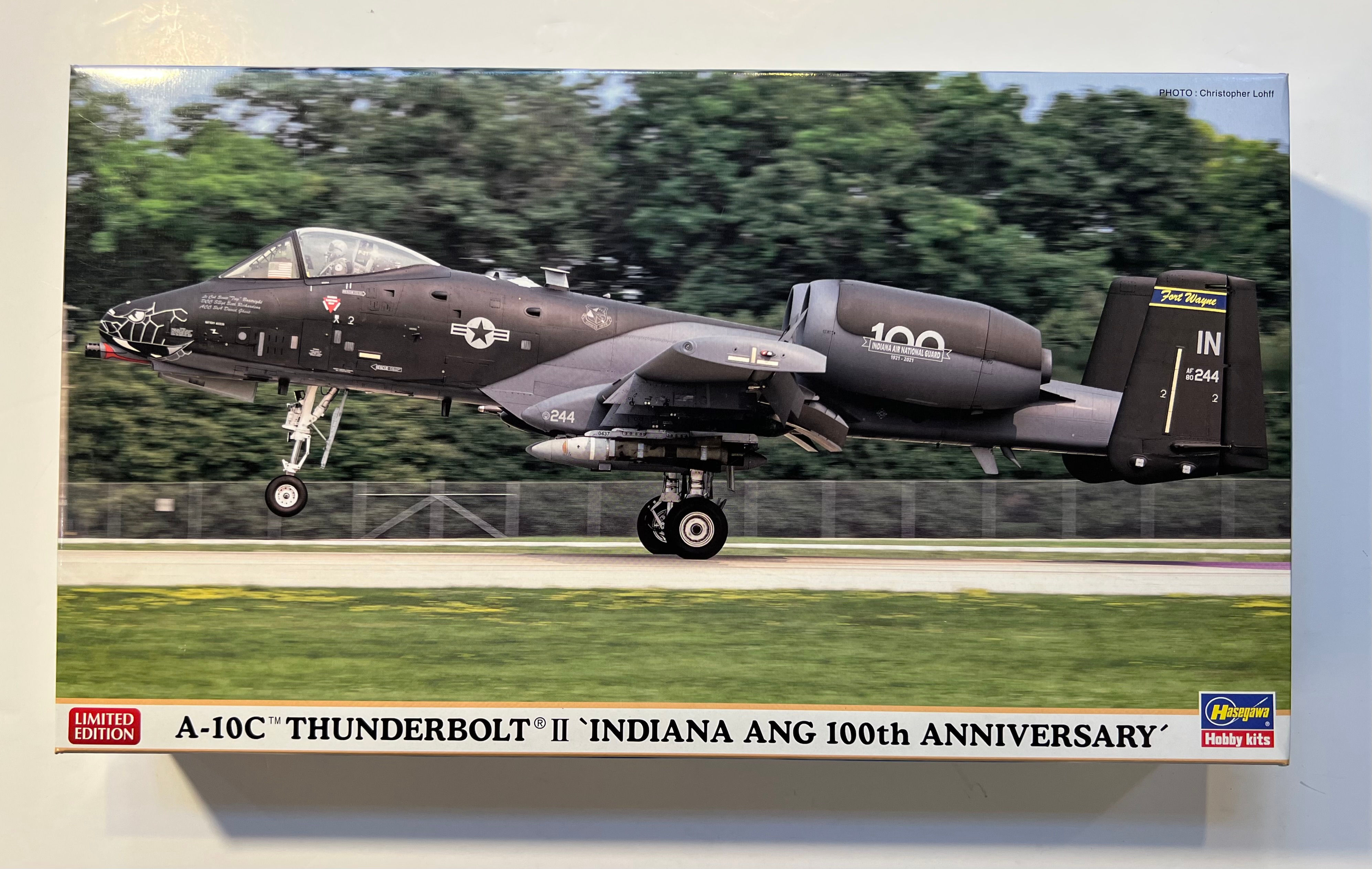 Hasegawa A-10C Thunderbolt II "Indiana Ang 100Th Anniversary" 1/72 HAS 02409