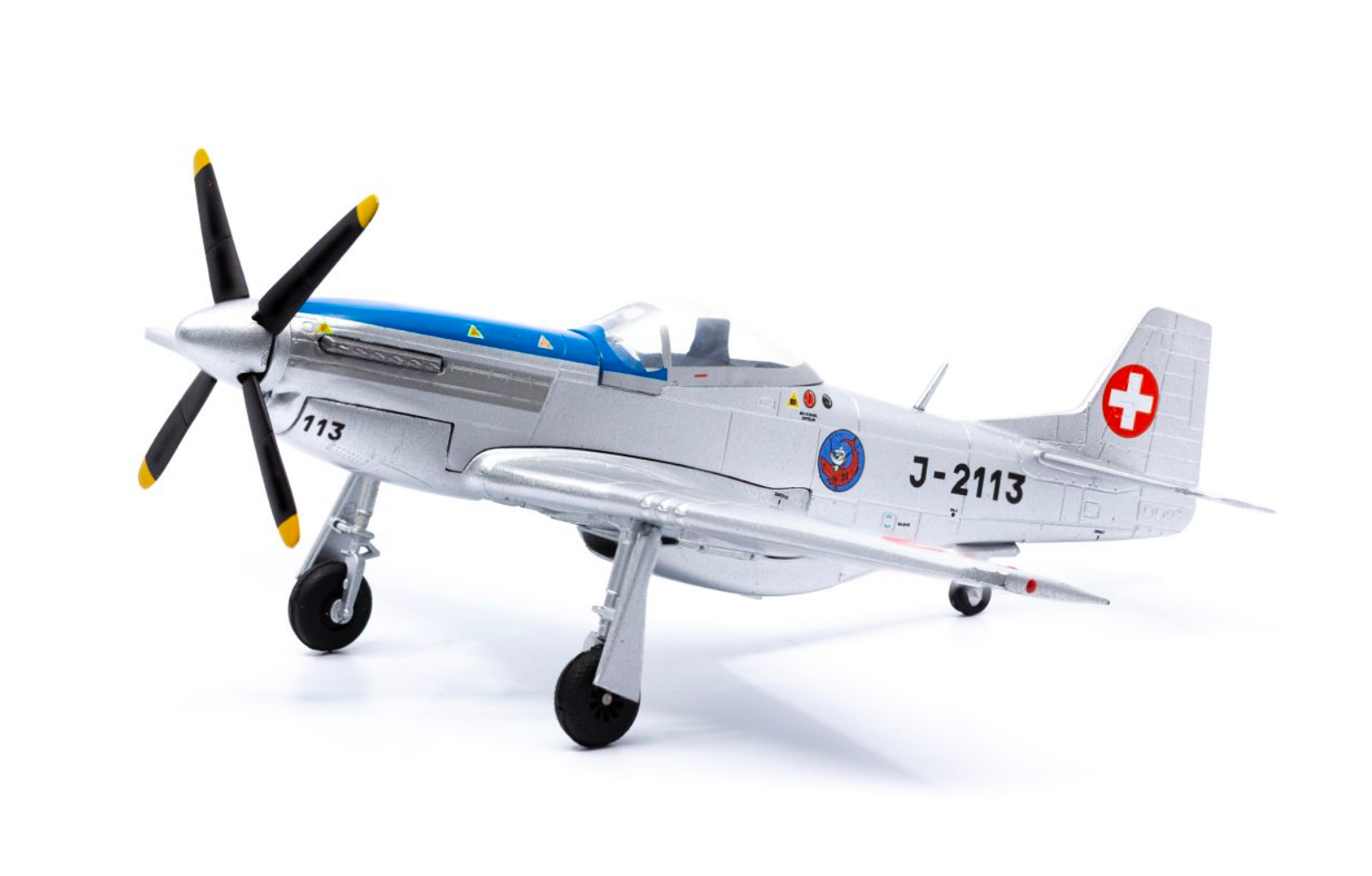 ACE collectors edition North American P-51 D Mustang J-2113 (1948) Métal 1:72