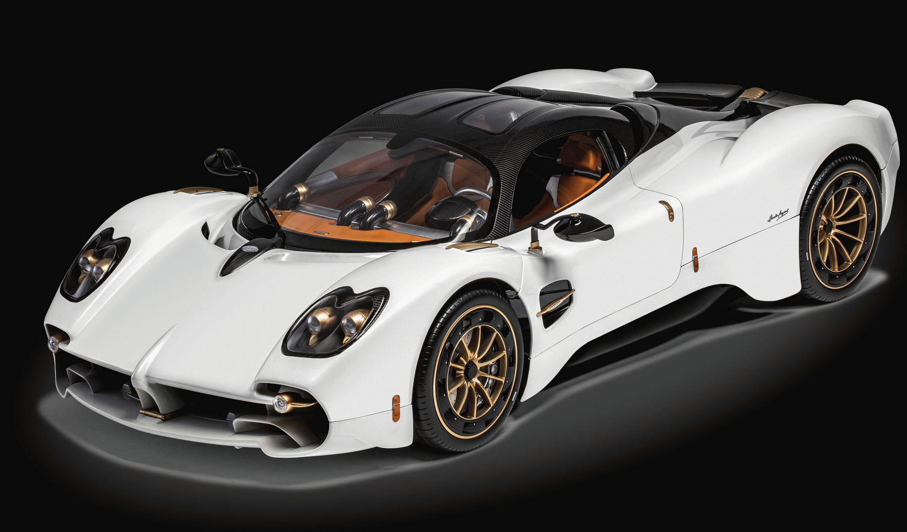 POCHER Pagani Utopia Coupé Bianco Perla HK123 maquette en metal modelisme