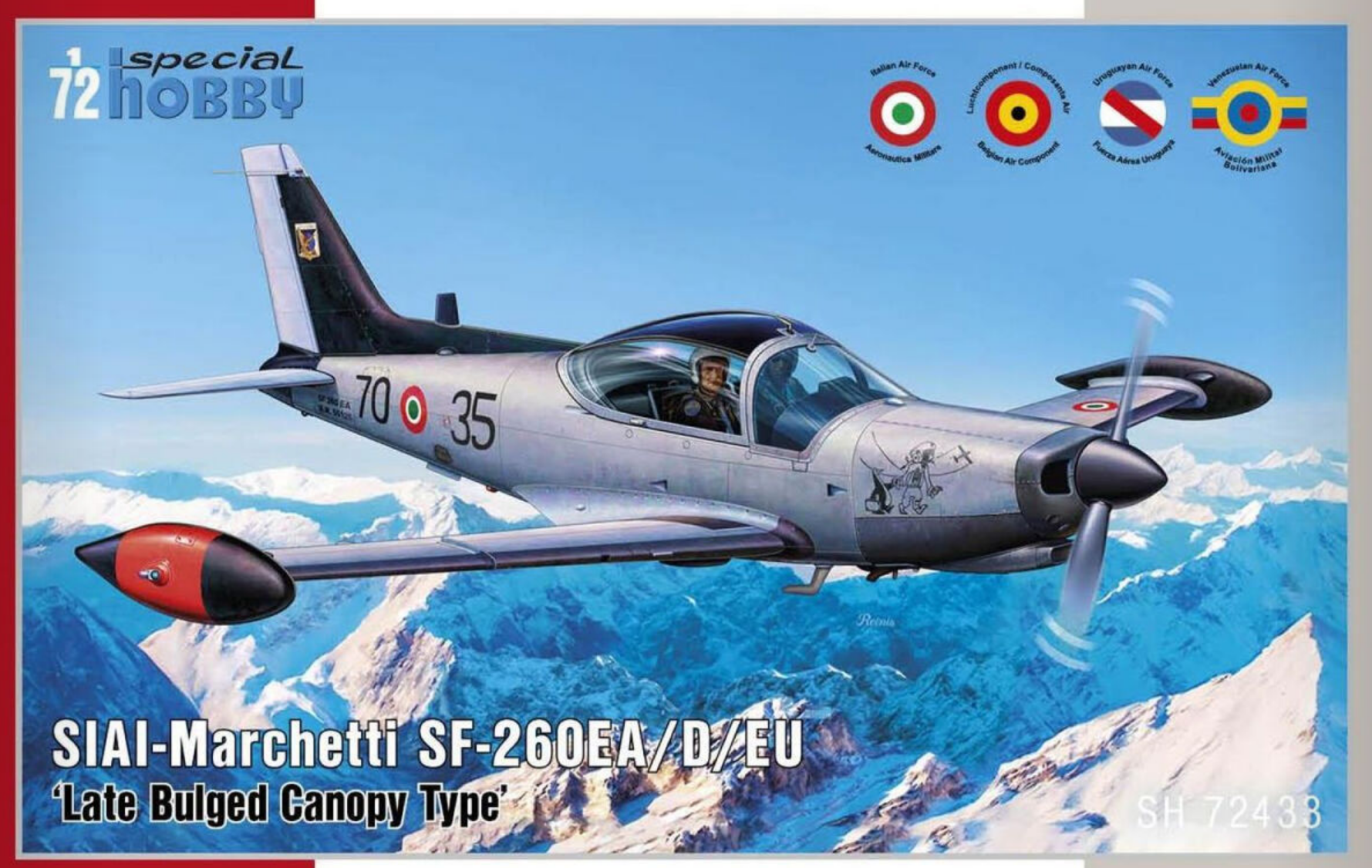 Siai_marchetti SF-260EA 1/48 SH 72438