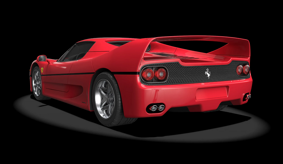 Miniature : Pocher HK62 Ferrari F50 - Rosso Corsa - 1:8 Scale Kit maquette en kit