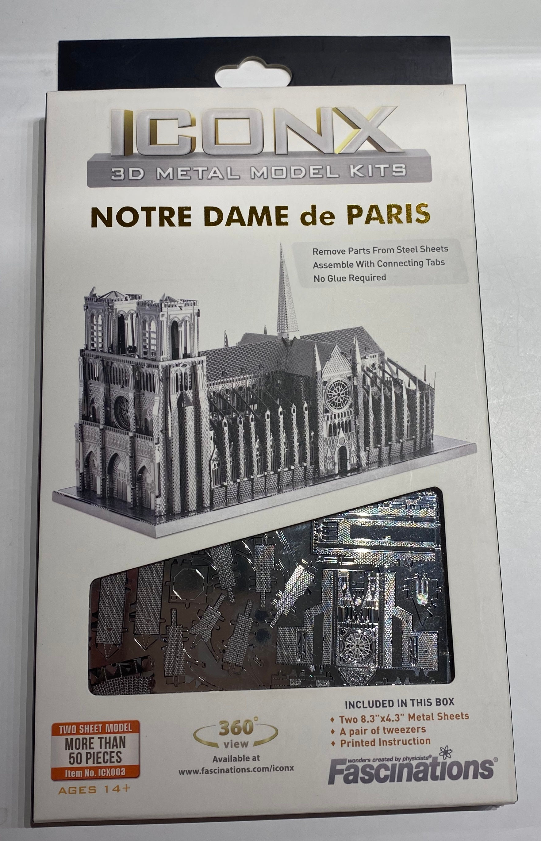 Metal Earth Notre Dame de Paris
