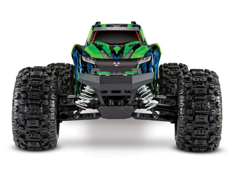 Miniature : Traxxas Hoss 4x4 VXL Vert ID TSM RTR