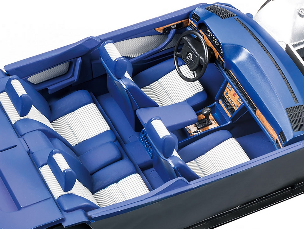 Miniature : TAMIYA Mercedes-Benz 500Sec Kit 1/24 - TAM 24029 maquette en kit a monter modelisme