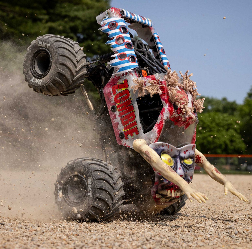Miniature : LOSI Mini LMT Zombie 2S 4X4 RTR Brushed Monster Truck