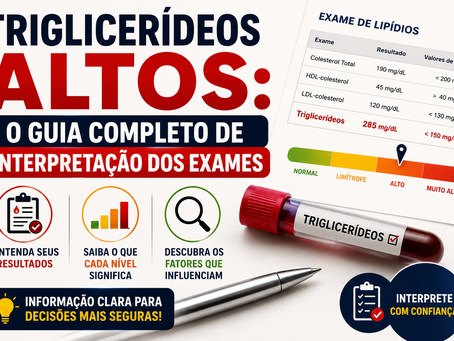 Triglicerídeos Altos: O Guia Completo de Interpretação dos Exames