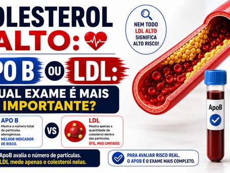 ApoB ou LDL: Qual Exame É Mais Importante para Avaliar o Risco Cardiovascular?