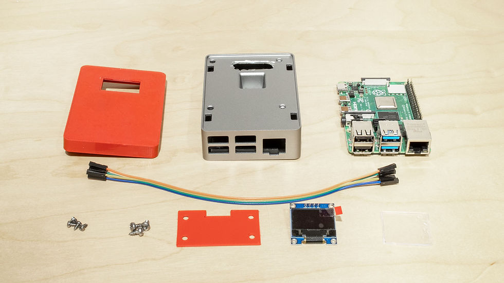 FLIRC case Modification for OLED Display